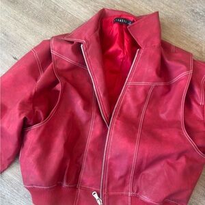 Lioness Red Bomber Jacket